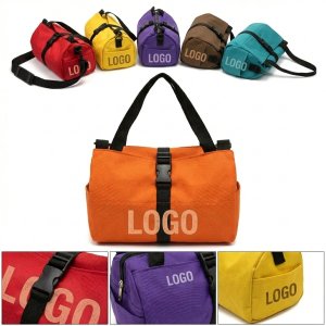 Waxed Canvas Collapsible Tool Bag with 5 Compartments for Handymen